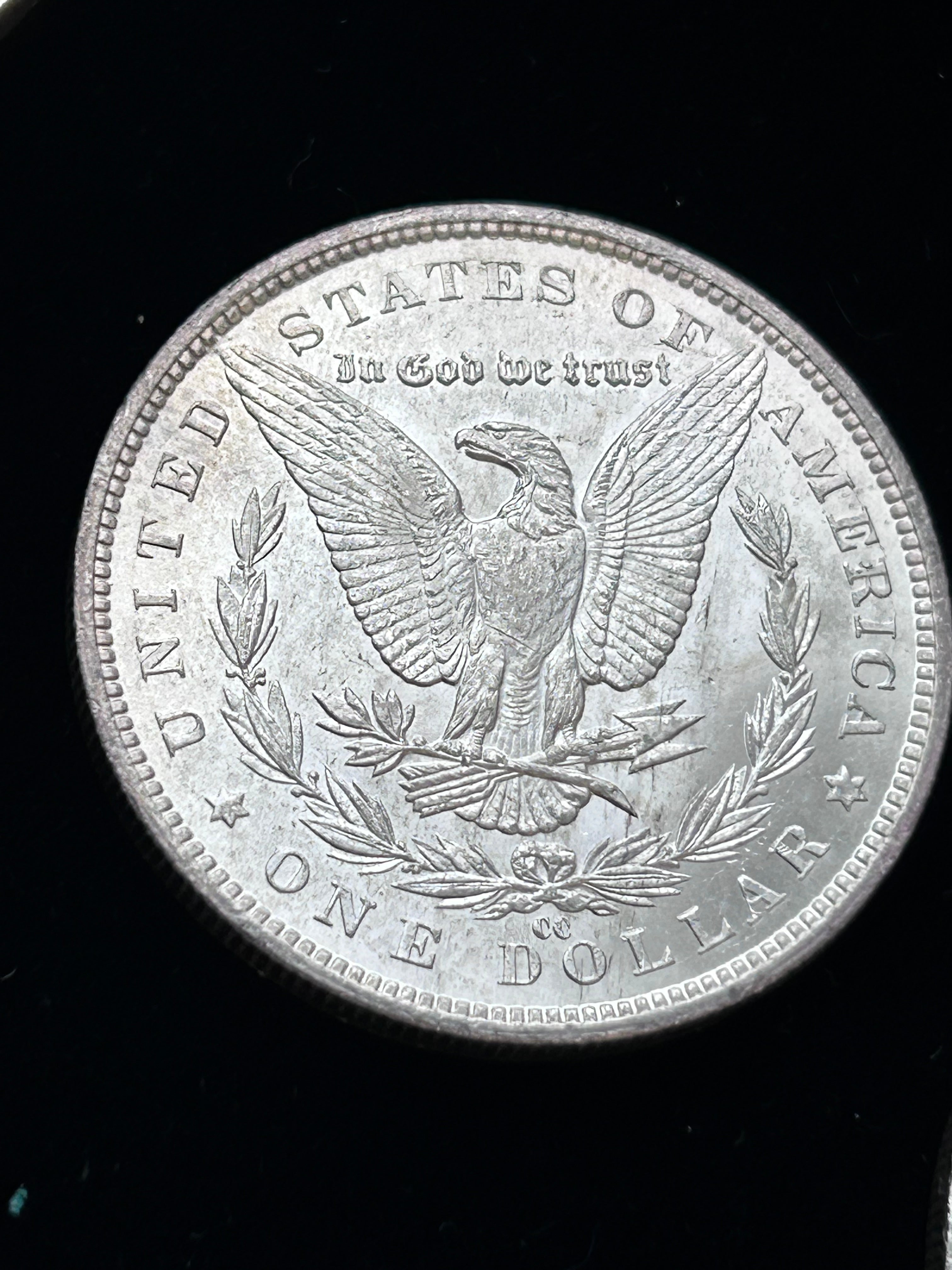 Mega Morgan Silver Dollar Roll — 20 Morgan Dollars with 1 Carson City Morgan
